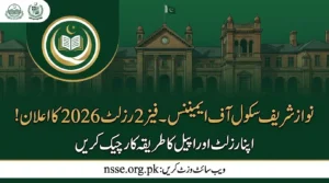 Nawaz Sharif School of Eminence Phase 2 Result 2026 – Check Result & Appeal Process
